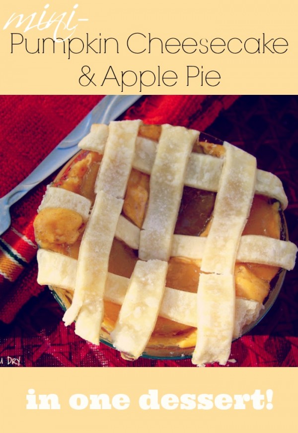 Pumpkin Cheesecake Apple Pie