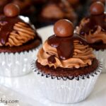 Chocolate Malt Cupcakes