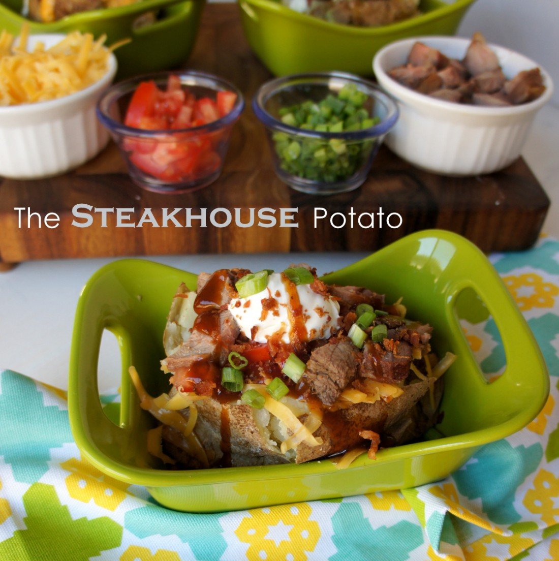 Themed Potato Bar Party Ideas - I Wash... You Dry