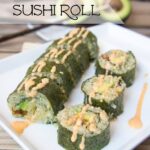 Quinoa and Avocado Sushi Rolls (with sun dried tomatoes and bacon)