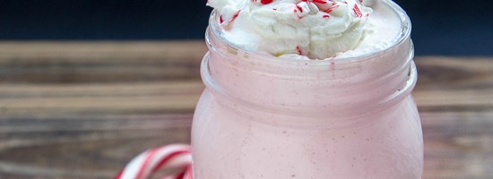 Candy Cane Crunch Milkshake