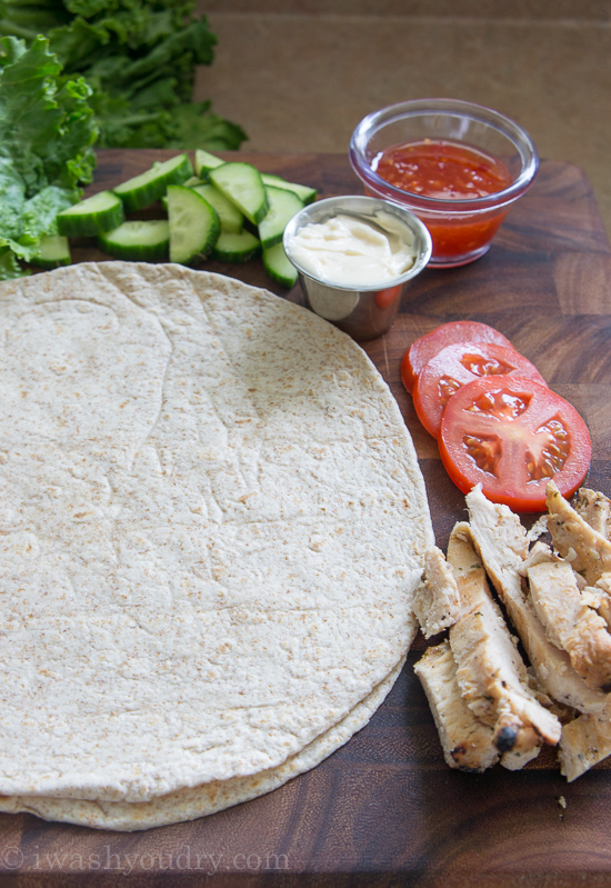 McDonald's CopyCat Sweet Chili Chicken Wrap I Wash... You Dry