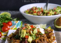 Carne Asada Nachos with Avocado Pico de Gallo