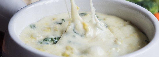 Spinach and Artichoke Fondue