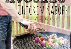 Avocado Chicken Skewers!