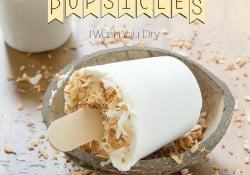 Coconut Cream Pie Popsicles