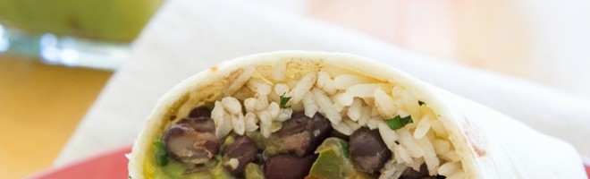 Veggie Fajita Burritos
