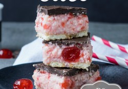 Cherry Ripe Slice Bars