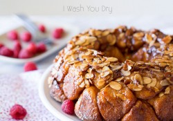 Raspberry Cheesecake Monkey Bread