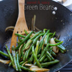 Sweet and Spicy Green Beans