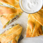 Philly Cheesesteak Crescent Ring
