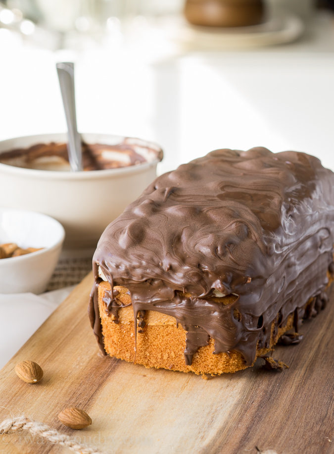 Super Easy Almond Joy Pound Cake