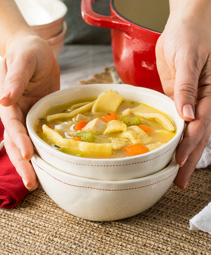 Homemade Turkey Noodle Soup I Wash... You Dry