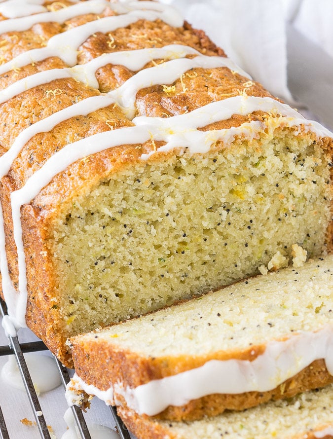 Lemon Poppy Seed Zucchini Bread I Wash... You Dry