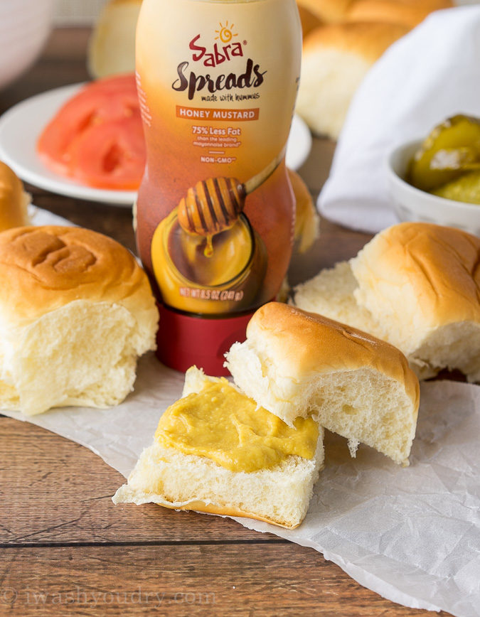 Crispy Honey Mustard Chicken Sliders I Wash... You Dry