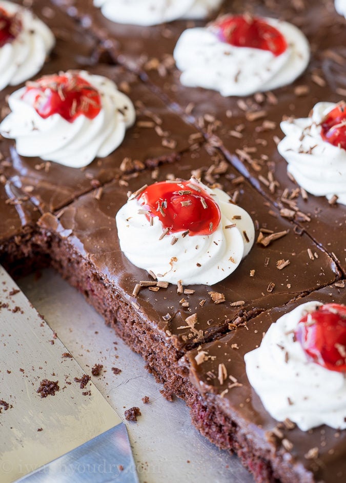 Chocolate Cherry Sheet Cake Recipe Chocolate Cherry Sheet Cake Recipe