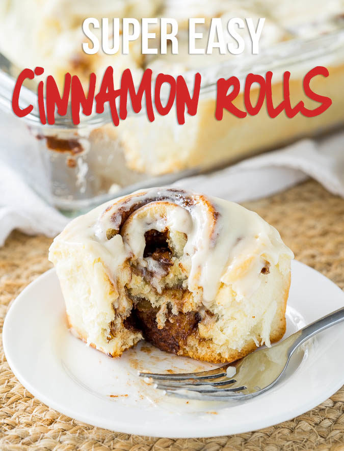 Super Easy Cinnamon Rolls Recipe I Wash... You Dry