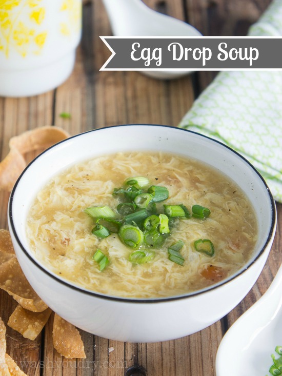 Egg Drop Soup I Wash You Dry