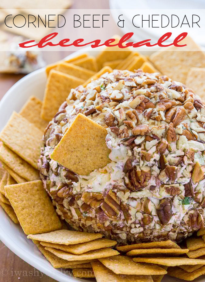 Buddig corned beef cheese ball