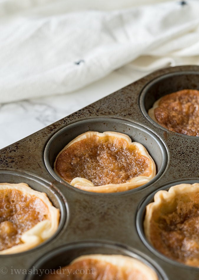 We love making these Chocolate Walnut Butter Tarts around the holidays!